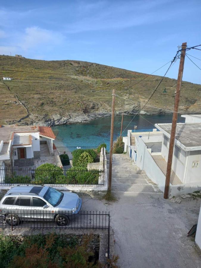 Κυκλαδίτικη Βίλα Στην Παραλία Αντώνηδες, Κύθνου Kíthnos Exterior foto
