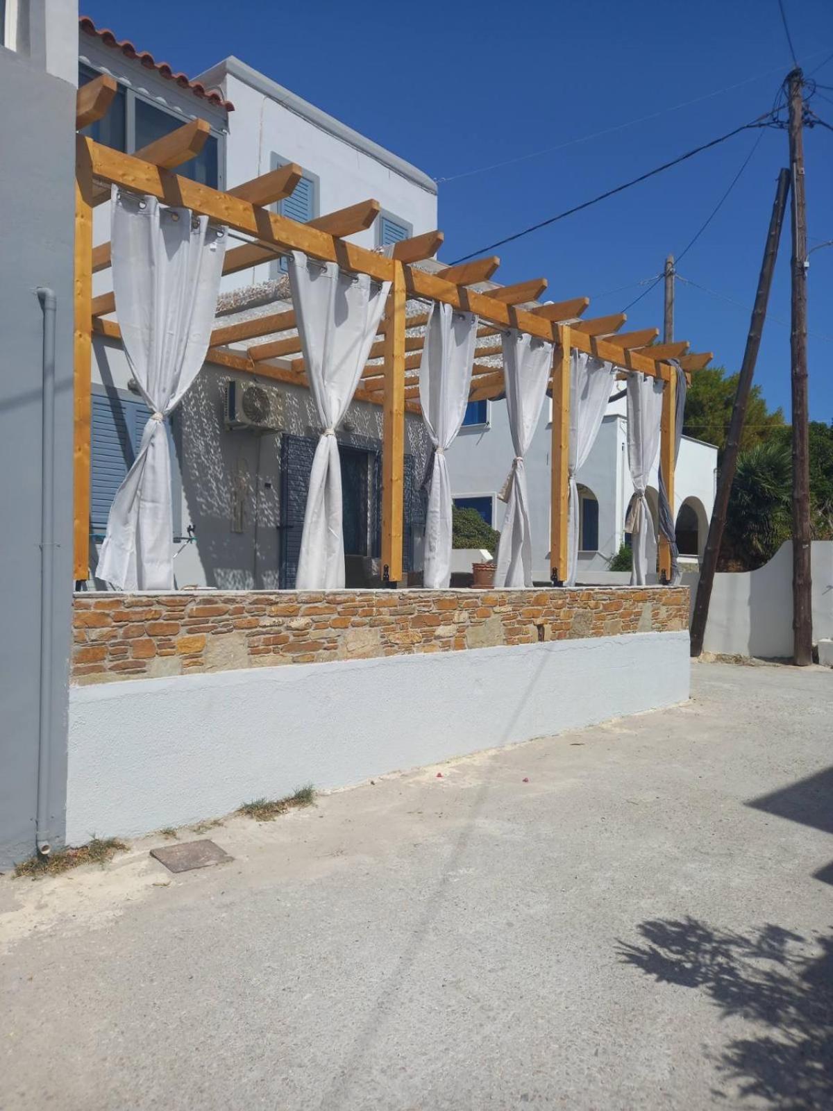 Κυκλαδίτικη Βίλα Στην Παραλία Αντώνηδες, Κύθνου Kíthnos Exterior foto